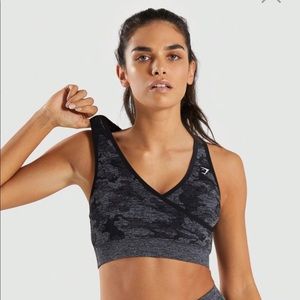 Gymshark Camo Seamless Sports Bra